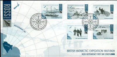 2008 New Zealand/Ross Dependency British Antarctic Expedition FDC - Image 1 of 2