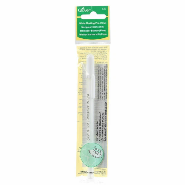 Clover White Marking Fine Pen 083007