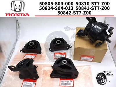 Honda Genuine Civic EK9 5 Piece Set Engine & Transmission Motor Mount Kits OEM - Image 1 of 4