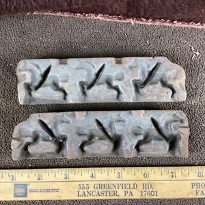 vtg Clear Toy Candy Mold my best guess is Pegasus winged horse - Picture 1 of 6