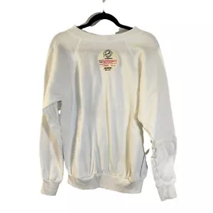 Pannill by Hanes Vintage USA Made Deadstock Sweatshirt Crew White Size Large NEW - Picture 1 of 5