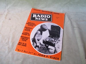 -RADIO NEWS MARCH 1939 MAGAZINE - Picture 1 of 9