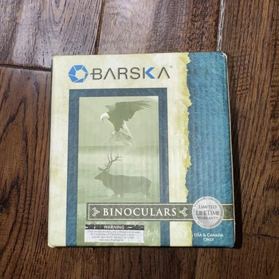 BARSKA 10x 25mm Compact Waterproof Binocular (Yellow) - Image 1 of 4