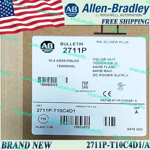 1PC New Sealed 2711P-T10C4D1/A AB PanelView 2711PT10C4D1 Free Ship AB - Picture 1 of 5
