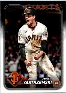 2024 Topps #124 Mike Yastrzemski - Picture 1 of 2