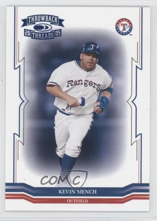 2005 Donruss Throwback Threads Blue Century Proof /150 Kevin Mench #83 - Image 1 of 2