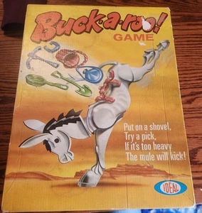 Buckaroo Buck-a-roo Game Vintage Boxed 1970 Ideal Toy Corp. No. 2354-9 - Picture 1 of 7