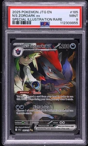 2025 Pokemon SV Journey Together SIR N's Zoroark ex #185 PSA 9 MINT - Picture 1 of 1