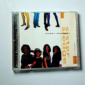 Sister Sledge – Live In Concert (CD) UK QED234 - Picture 1 of 4