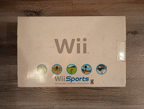 Nintendo Wii RVL-001 Console Bundle No Controllers INCLUDES Wii Speak TESTED