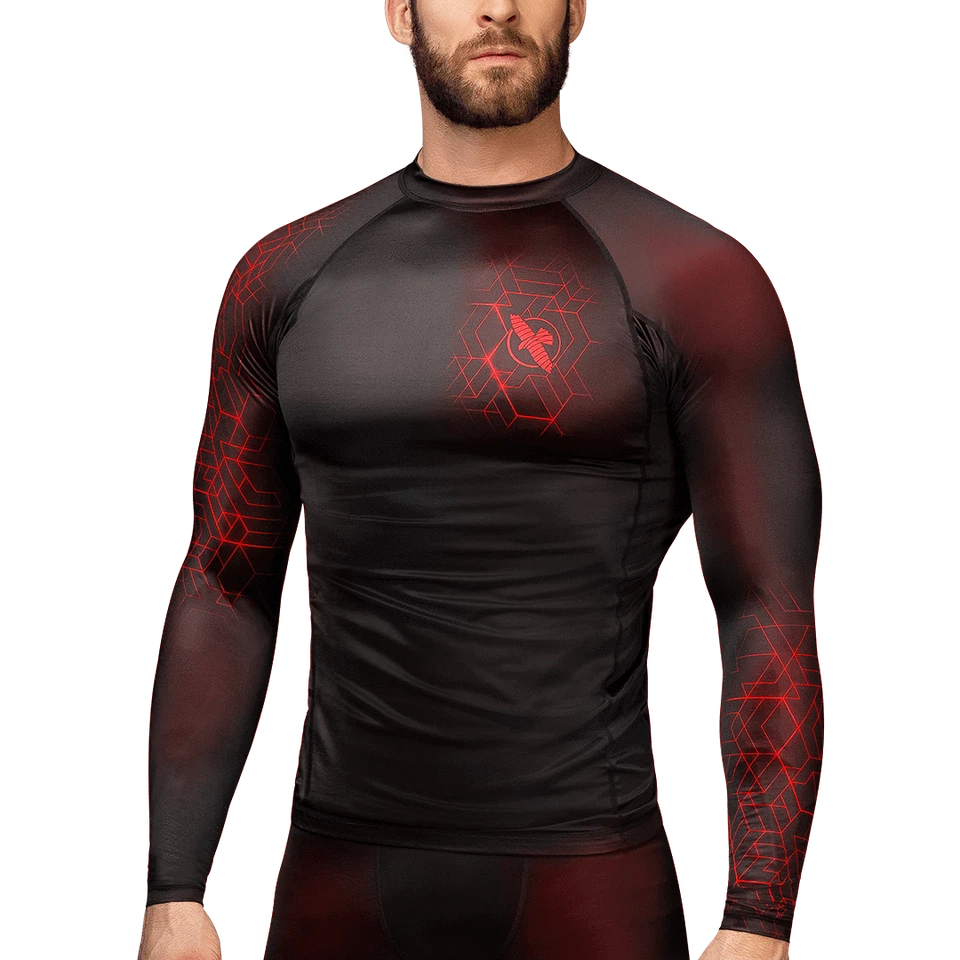 Hayabusa Geo Long Sleeve Rash Guard - Image 1 of 1
