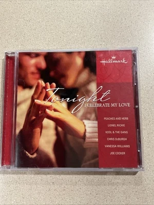 Hallmark Tonight I Celebrate My Love (CD, 2004) Like New. Free Ship Foto 1 de 4