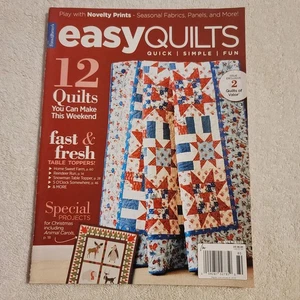 M26. Fons & Porter's Easy Quilts Magazine - Picture 1 of 2