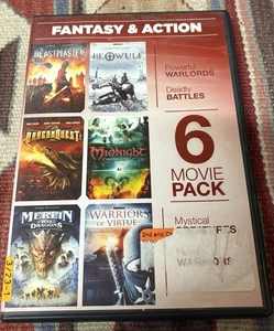 6-Movie Pack: Fantasy & Action DVD Titles In Description Buy2Get1Free - Bild 1 von 2