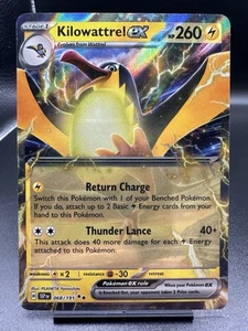 Pokemon Wogende Funken: Kilowattrel ex 068/191 Holo - Bild 1 von 2