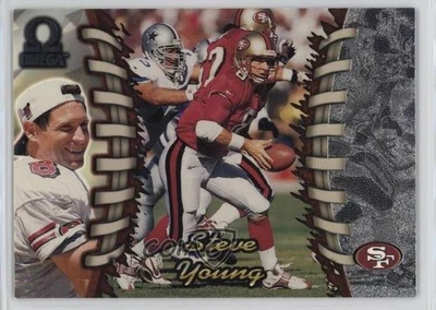1998 Pacific Omega Steve Young #218 HOF - Image 1 of 2