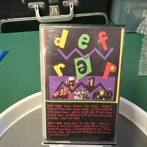 DEF RAP (1988) Cassette Public Enemy Kool Moe Dee Salt -N- Pepa EPMD 2 Live Crew - Picture 1 of 7