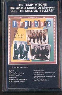 Temptations All the Million Sellers cassette Europe Motown 1984 cassette WK72096 - Image 1 of 2