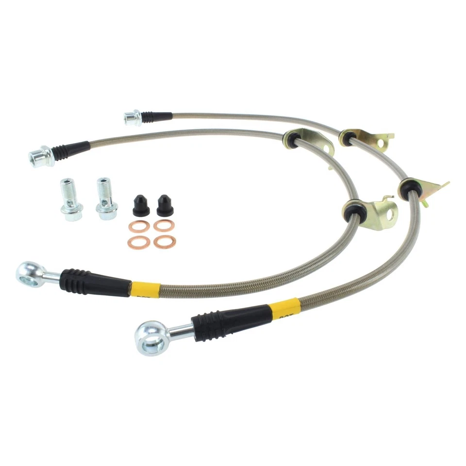 For Toyota Prius V 16-17 StopTech 950.44004 Stainless Steel Front Brake Line Kit Foto 1 de 1