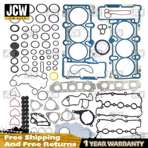 OEM 3.0T Engine Gaskets Overhaul Rebuilding Kit Fit For Audi A7 Q7 A8 CREC CREG - Picture 1 of 13