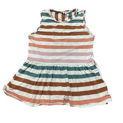 Camiseta sin mangas Matilda Jane para mujer mediana a rayas Wonderment Darling Day Peplum Foto 1 de 4