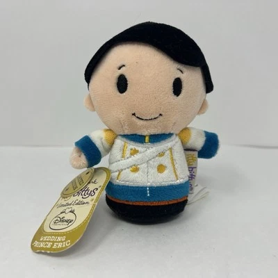 Peluche de boda Hallmark Itty Bittys Disney Príncipe Eric edición limitada juguete Foto 1 de 4