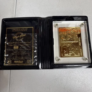 Highland Mint 1993 Nolan Ryan .999 Silber Gold Pinnacle Baseballkarte #380 - Bild 1 von 7