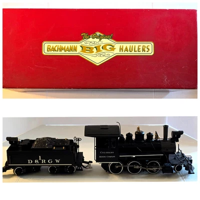 Bachmann Big Haulers G Scale Colorado Mining  Co. No. 81697 Loco & Tender in Box - Image 1 of 4
