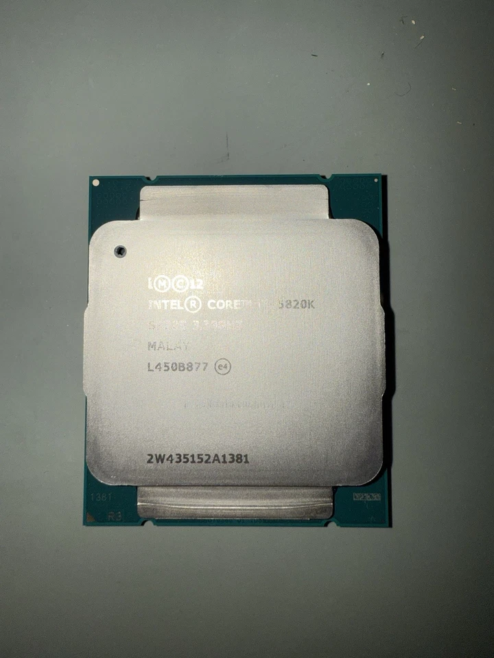INTEL Core i7-5820K SR20S 3,30 GHz 15 MB 140 W SKU 18650 Foto 1 de 1