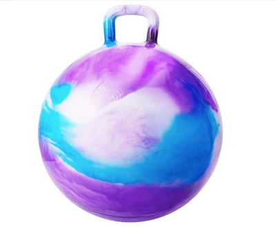 Bolas de tolva para niños 3-8, bola hinchable de 18 pulgadas con mango, inflable de 18" Foto 1 de 4