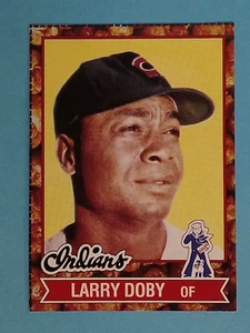 1982 Topps Cracker Jack Larry Doby Cleveland #1 ⚾ - Picture 1 of 2