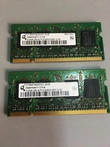HYS64T64020HDL-3S-B 1GB (2x512MB) 2Rx16 PC2-5300S Laptop Notebook SO-DIMM Memory - Picture 1 of 1