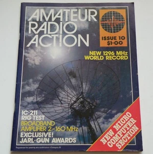 OZ HAM MAG*AMATEUR RADIO ACTION*1978 No.10 ICOM IC-211 RIG TEST,TANDY TRS-80,ETC - Zdjęcie 1 z 24