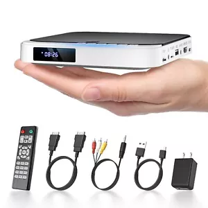 DESOBRY Mini DVD Player - 1080P HD Compact Player for TVs with HDMI, All Region - Picture 1 of 12