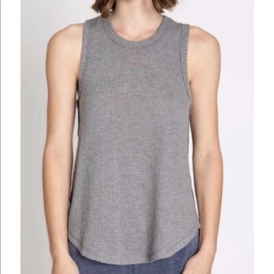 Top PJ Salvage sin mangas gris básico térmico Foto 1 de 4