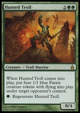Magic the Gathering MTG Hunted Troll (170) Ravnica City of Guilds Russian  LP
