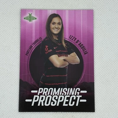 2023 Parkside NWSL | Izzy D'Aquilia Portland Thorns | Pink Promising Prospect! - Image 1 of 2