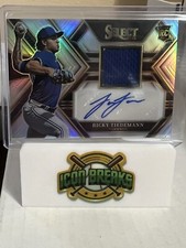 RICKY TIEDEMANN 2023 SELECT SILVER PRIZM AUTO /99 & Relic Auto Blue Jays /99 OxA