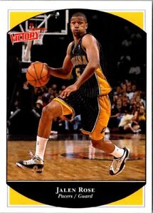 1999 Upper Deck Victory Jalen Rose #102 Indiana Pacers