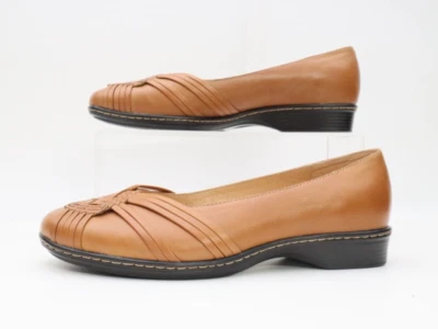 Zapatos Softspots para mujer talla 8 WW cuero marrón precio de venta sugerido por el fabricante $75 Foto 1 de 4