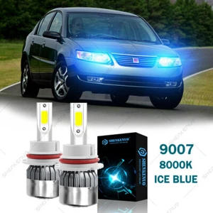 For 2003 2004 2005 2006 2007 Saturn Ion 2x 8000K LED headlight high/low bulb - Picture 1 of 11