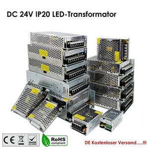 DC24V LED Trafo Transformator Netzteil Wasserdicht IP20 f. LED Strip 48-480W DHL - Bild 1 von 26