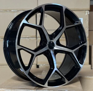 21x9 Wheels For Audi A7 A8 S7 RS7 S8 2017 Q7 SQ5 Q5 VW Atlas 21" 5x112 +26 Rims - Picture 1 of 6