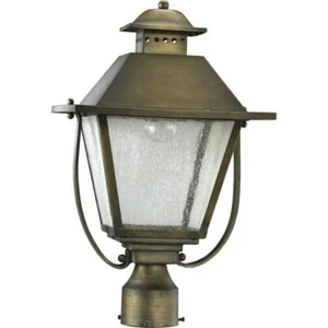 Quorum 7302-11-39 - Orleans Bronze Patina Outdoor Pole Light - Picture 1 of 1