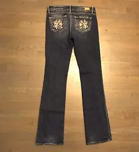 Paige Denim Jeans Benedict Canyon Medium Wash Woman's Size 28 - Picture 1 of 12