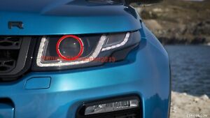 cotton RGB halo ring for Range Rover Evoque 16-18 headlight LED Flash DRL BT APP