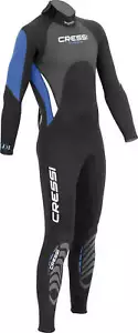 Cressi Morea Muta Neoprene Uomo 3mm - Nero/Blu - Imagen 1 de 6