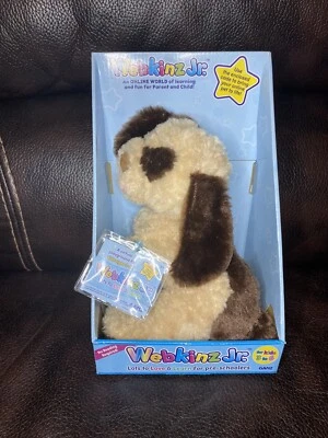 WEBKINZ JR PUPPY  SUPER SOFT  UNUSED CODE - Image 1 of 2
