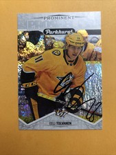 Eeli Tolvanen Signed Nashville Predators Card Seattle Kraken 2