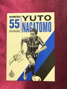 Druck-Autogramm YUTO NAGATOMO-Inter Mailand 11/12-NS JAPAN-offizielle AK - Bild 1 von 2